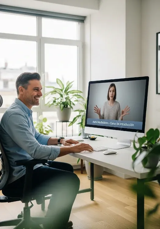 Formación en aura mediadores